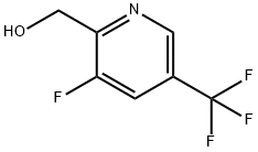 [3-fluoro-5-(trifluoroMethyl)pyridin-2-yl]Methanol Struktur