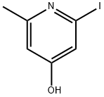 2-Iodo-6-Methylpyridin-4-ol Struktur