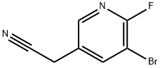 5-broMo-6-fluoropicolinonitrile Struktur