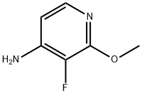 3-fluoro-2-Methoxypyridin-4-aMine Struktur