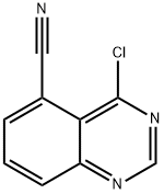 4-Chloroquinazoline-5-carbonitrile Struktur