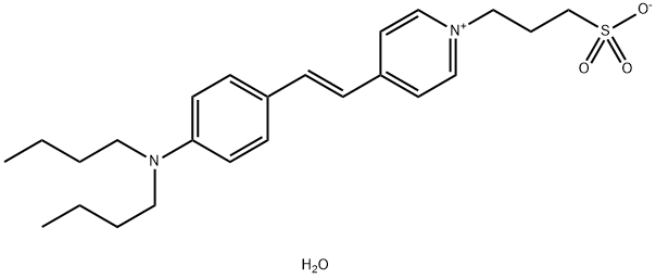 TRANS-4-(4-(DIBUTYLAMINO)STYRYL)-1-(3- Struktur