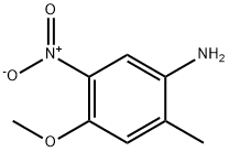 4-Methoxy-2-Methyl-5-nitroaniline Struktur