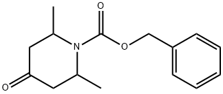 benzyl 2,6-dimethyl-4-oxopiperidine
-1-carboxylate (mixture of cis- andtrans-) Struktur