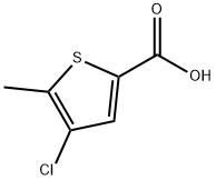 4-Chloro-5-Methylthiophen-2-yl hydrogen carbonate Struktur