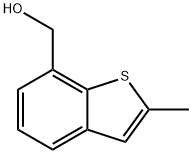 (2-Methylbenzo[b]thiophen-7-yl)Methanol Struktur