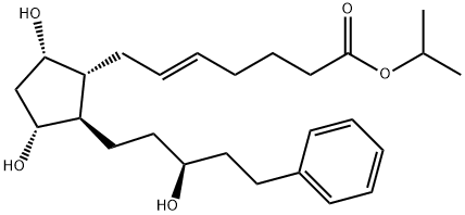 trans (15S)-Latanoprost Struktur