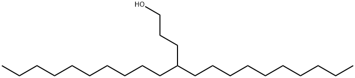 4-Decyl-1-tetradecanol Struktur