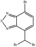 4-BroMo-7-(dibroMoMethyl)benzo[c][1,2,5]thiadiazole Struktur