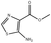 5-AMino-thiazole-4-carboxylic acid Methyl ester Struktur