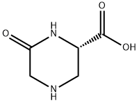 (S)-6-Oxopiperazine-2-carboxylic acid Struktur