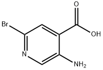 5-AMino-2-broMoisonicotinic acid Struktur