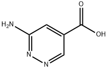 6-AMino-4-pyridazinecarboxylic Acid Struktur