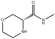 N-MethylMorpholine-3-carboxaMide hydrochloride Struktur