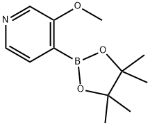 3-Methoxy-4-pyridineboronic acid pinacol ester Struktur