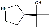 (S)-2-(3-Pyrrolidinyl)-2-propanol Struktur