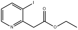 ETHYL 2-(3-IODOPYRIDIN-2-YL)ACETATE Struktur