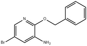 2-(benzyloxy)-5-bromopyridin-3-amine Struktur