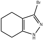 3-broMo-1H-4,5,6,7-tetrahydroindazole Struktur