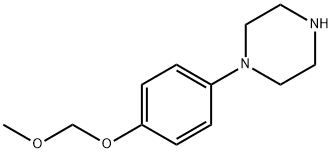 1-[4-(MethoxyMethoxy)phenyl]piperazine Struktur