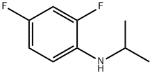 2,4-Difluoro-N-isopropylaniline Struktur