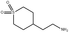 2-(1,1-Dioxidotetrahydro-2H-thiopyran-4-yl)ethanaMine Struktur