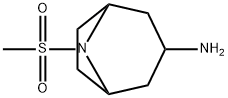 8-(Methylsulfonyl)-8-azabicyclo[3.2.1]octan-3-aMine Struktur