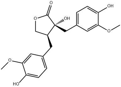 Epinortrachelogenin Struktur