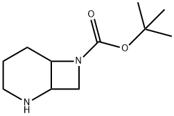 7-Boc-2,7-diazabicyclo[4.2.0]octane Struktur