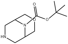 9-Boc-3-oxa-7,9-diazabicyclo[3.3.1]nonane Struktur