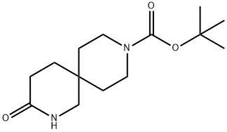 9-Boc-3-oxo-2,9-diaza-spiro[5.5]undecane Struktur