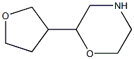 2-(Tetrahydrofuran-3-yl)Morpholine Struktur