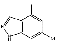 4-fluoro-1H-indazol-6-ol Struktur