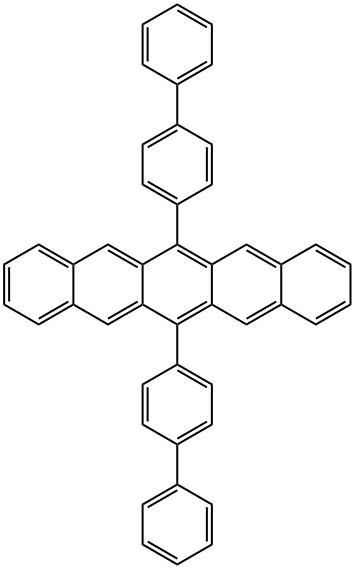 6,13-di-biphenyl-4-yl-pentacene/DBPenta Struktur