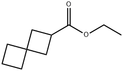 Spiro[3.3]heptane-2-carboxylic acid, ethyl ester Struktur