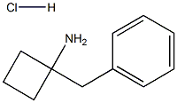 1-BenzylcyclobutanaMine hydrochloride Struktur