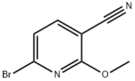 6-BroMo-2-Methoxynicotinonitrile Struktur