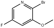 2-bromo-5-fluoro-3-methoxypyridine Struktur