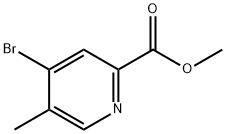 Methyl 4-broMo-5-Methylpicolinate Struktur