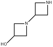 1-(Azetidin-3-yl)azetidin-3-ol Struktur