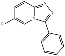 6-Chloro-3-phenyl-[1,2,4]triazolo[4,3-a]pyridine Struktur