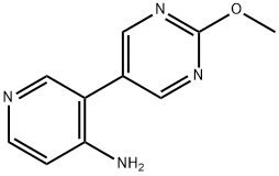 3-(2-MethoxypyriMidin-5-yl)pyridin-4-aMine Struktur