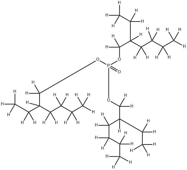 Tris(2-ethylhexyl) Phosphate-d51 Struktur