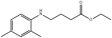 Butanoic acid, 4-[(2,4-diMethylphenyl)aMino]-, ethyl ester Struktur