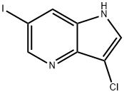 3-Chloro-6-iodo-4-azaindole Struktur