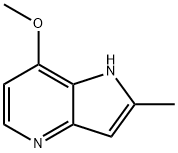 2-Methyl-7-Methoxy-4-azaindole Struktur