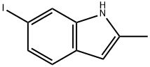 6-Iodo-2-Methyl-1H-indole Struktur