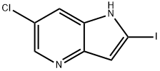 6-Chloro-2-iodo-4-azaindole Struktur