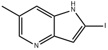 2-Iodo-6-Methyl-4-azaindole Struktur