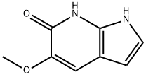 6-Hydroxy-5-Methoxy-7-azaindole Struktur